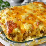 Chicken Cheeseburger Casserole