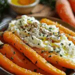 Roasted Carrots with Whipped Ricotta and Hot Honey