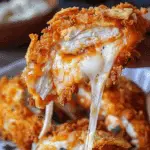 Crispy Doritos-Crusted Chicken Stuffed with Cream Cheese and Shredded Chicken