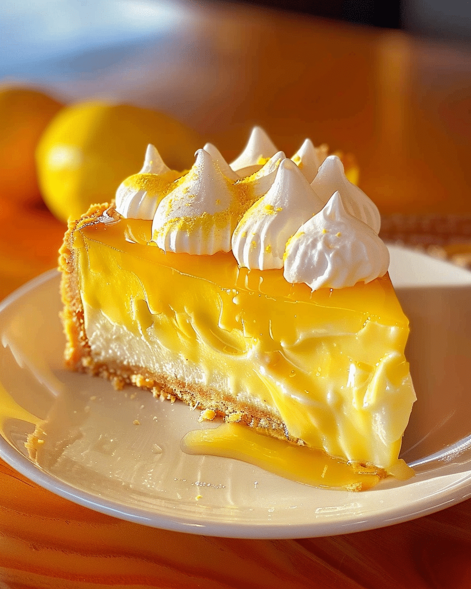 Lemon Meringue Cheesecake: A Creamy, Tangy Showstopper Dessert