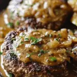 Hamburger Steaks with Onion Gravy