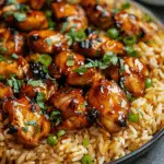 Honey BBQ Chicken Rice: A Sweet and Savory One-Bowl Meal Everyone Will Love