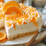 No-Bake Orange Creamsicle Cheesecake: A Light, Creamy Citrus Dream