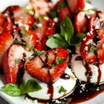 Balsamic Strawberry Caprese: A Fresh Twist on a Classic Salad