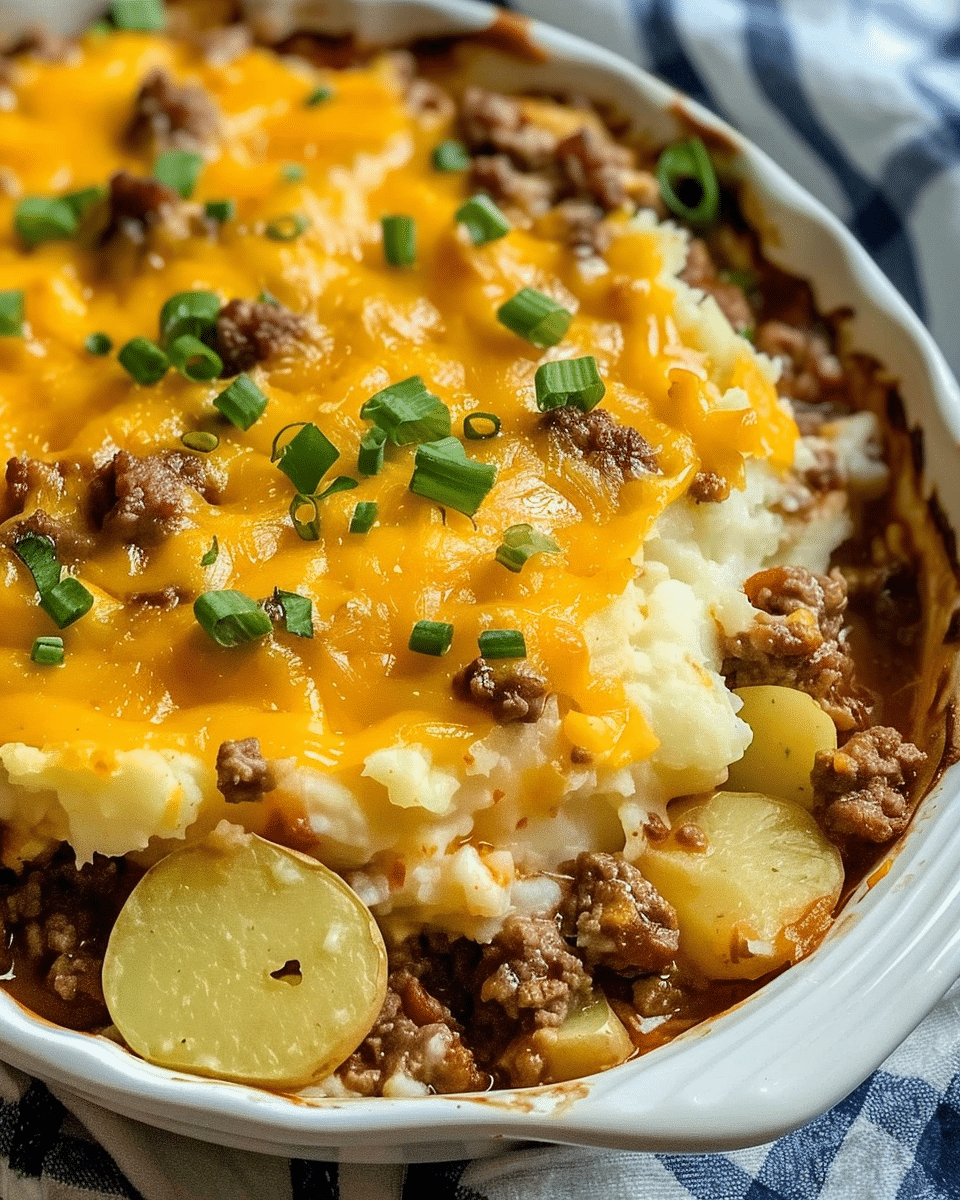 Hobo Casserole with Ground Beef & Potatoes – Quick & Delicious!