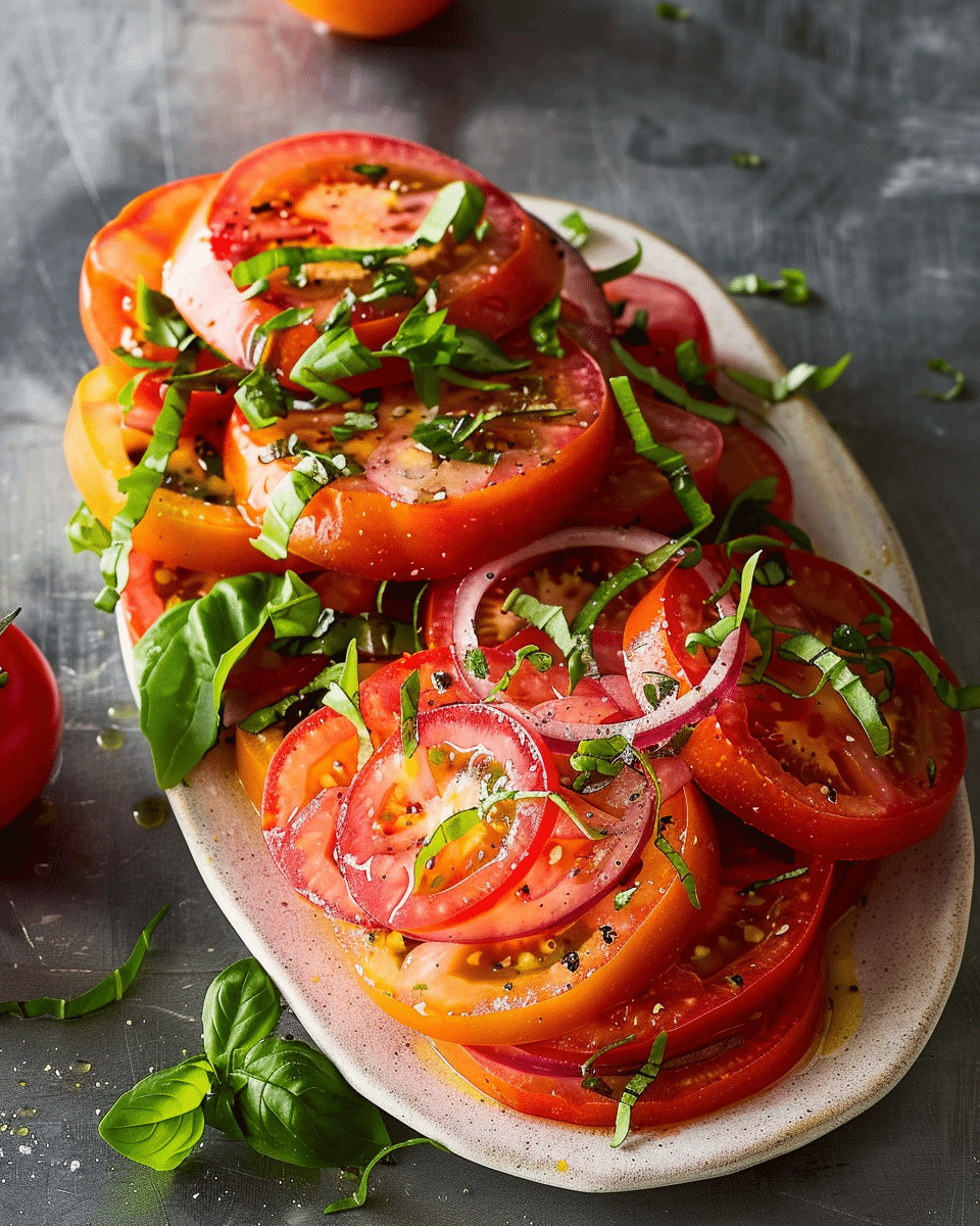 The Best Summer Tomato Salad (Better than Caprese)