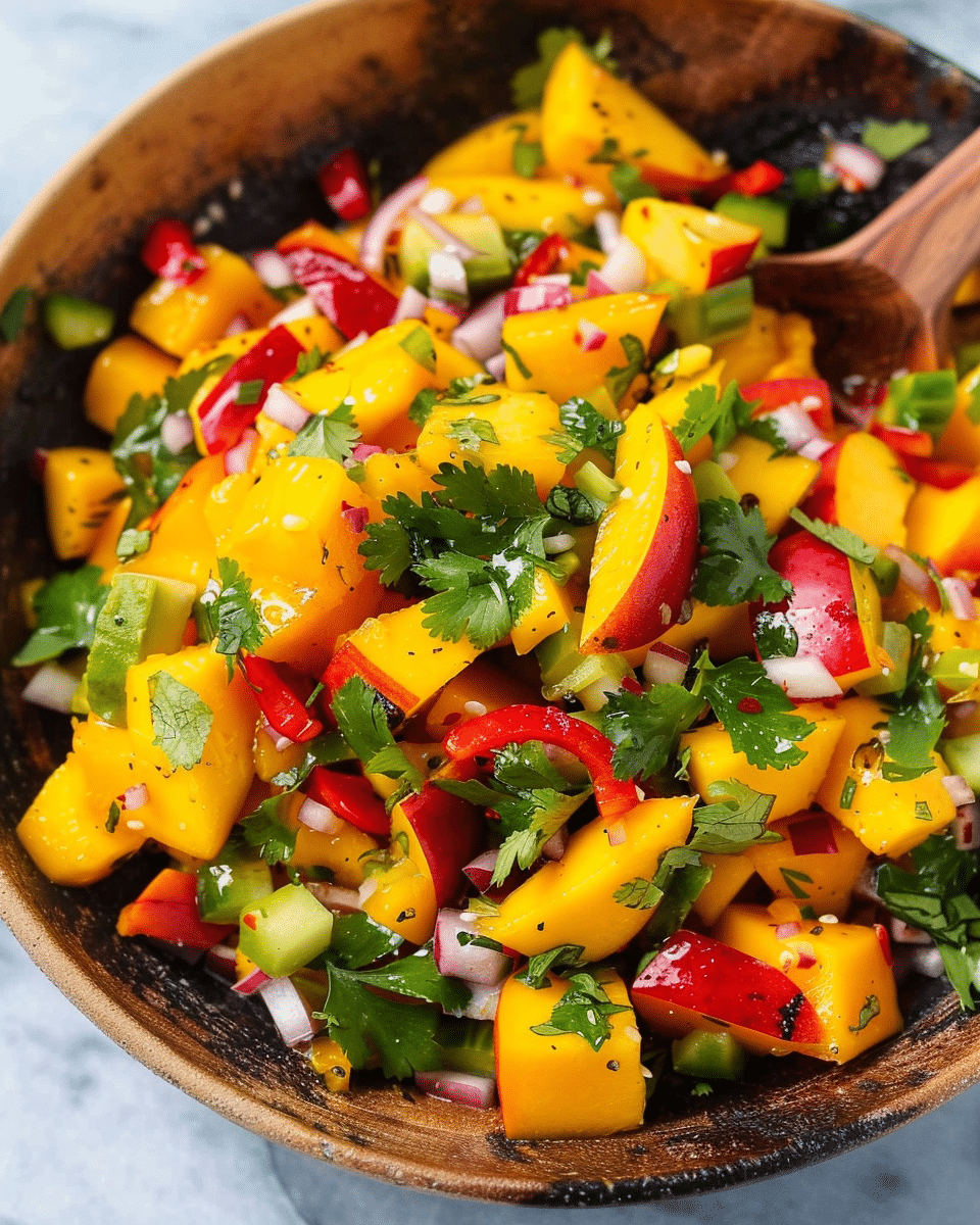 Refreshing and Healthy Mango Salad