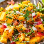 Refreshing Mango Salad with Lime Dressing: A Crisp, Juicy Burst of Flavor
