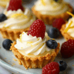 Mini No-Bake Lemon Cheesecake Tarts