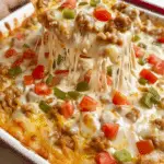 Cheesy Mexican White Trash Casserole