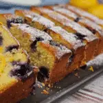 Soft & Moist Lemon Blueberry Cake Recipe