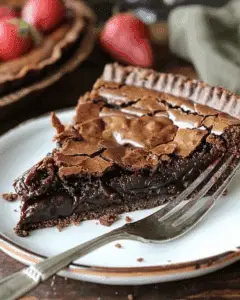 Gooey Brownie Pie