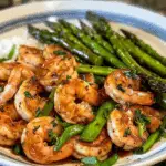 Honey Garlic Chicken, Shrimp & Asparagus