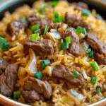 Savory Onion Beef Fried Rice That’s Better Than Takeout