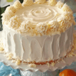Pound Cake with Homemade Cream Cheese Icing