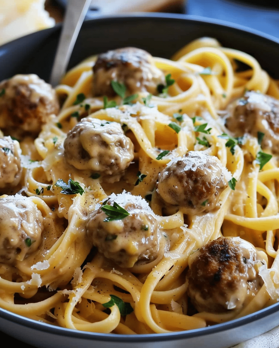 Swedish Meatball Pasta