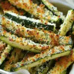 Crispy Baked Zucchini Fries with Panko and Parmesan: A Light and Addictive Snack
