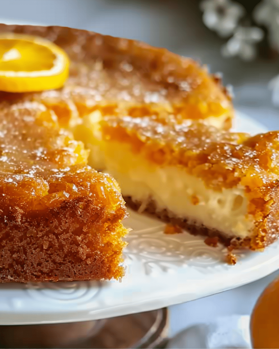 Carrot and Orange Cake Without Flour or Sugar
