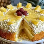 Juicy Pineapple Heaven Cake