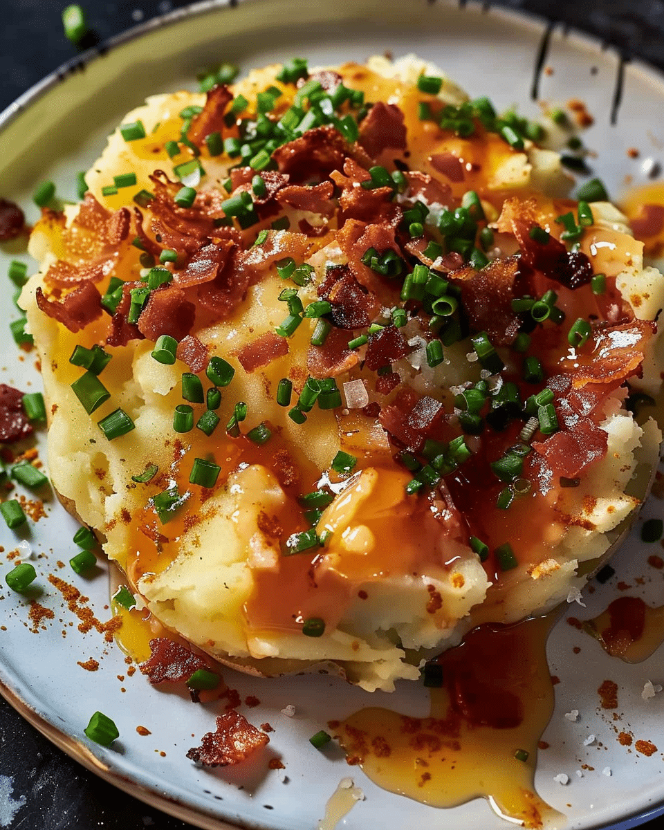Loaded Smashed Potatoes