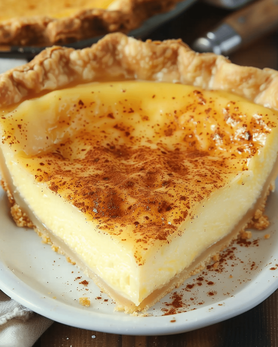 Old-Fashioned Custard Pie