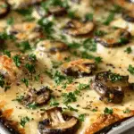 Sheet Pan Garlic Butter Mushrooms