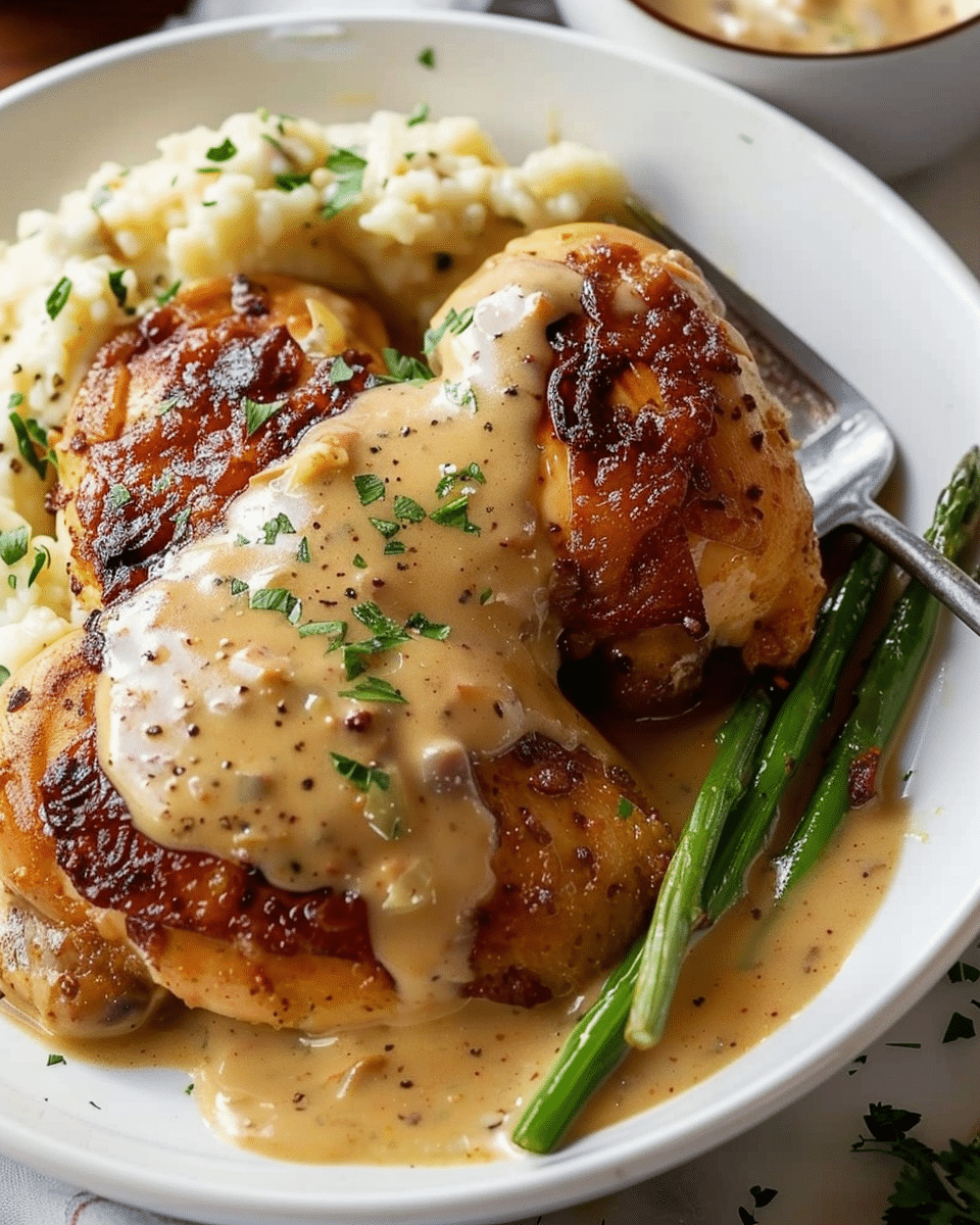 Creamy Garlic Chicken