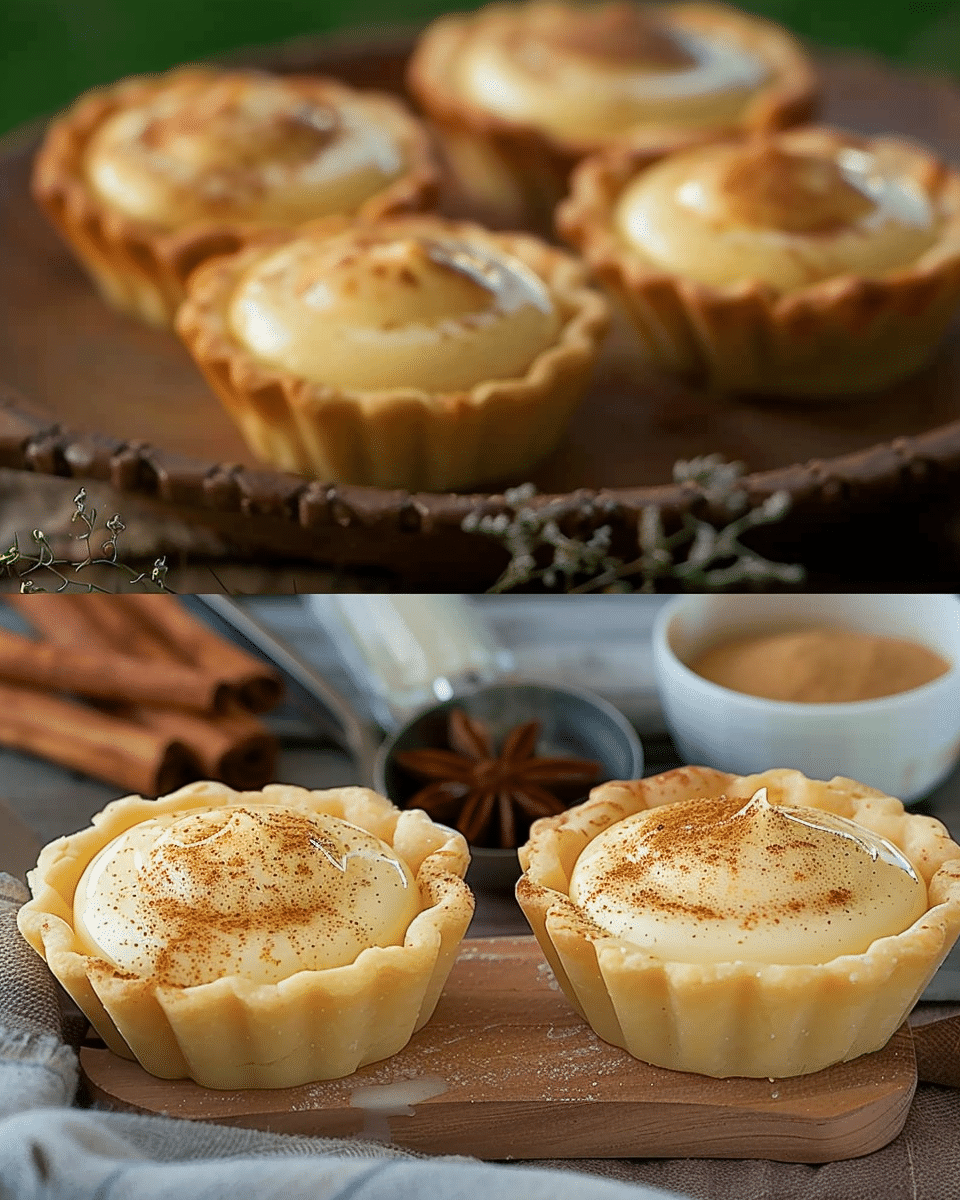 Creamy Mini Milk Tart Tarts: A Sweet Bite-Sized South African Delight