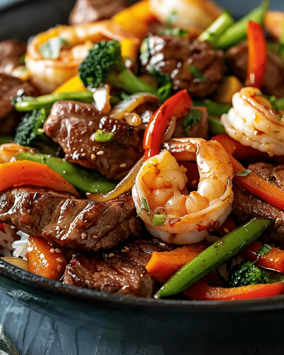 Steak and Shrimp Stir Fry: A Quick and Delicious Recipe
