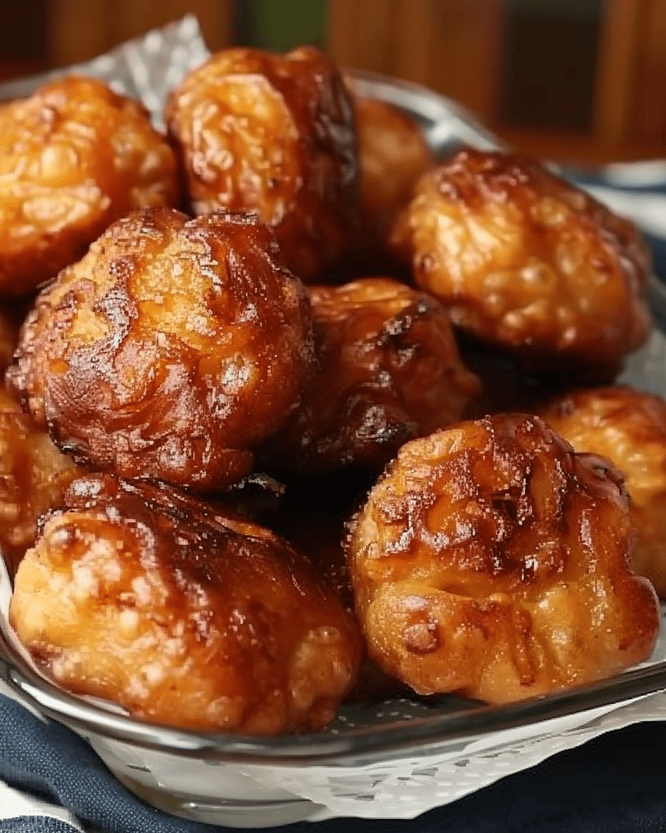 Baked Apple Fritters