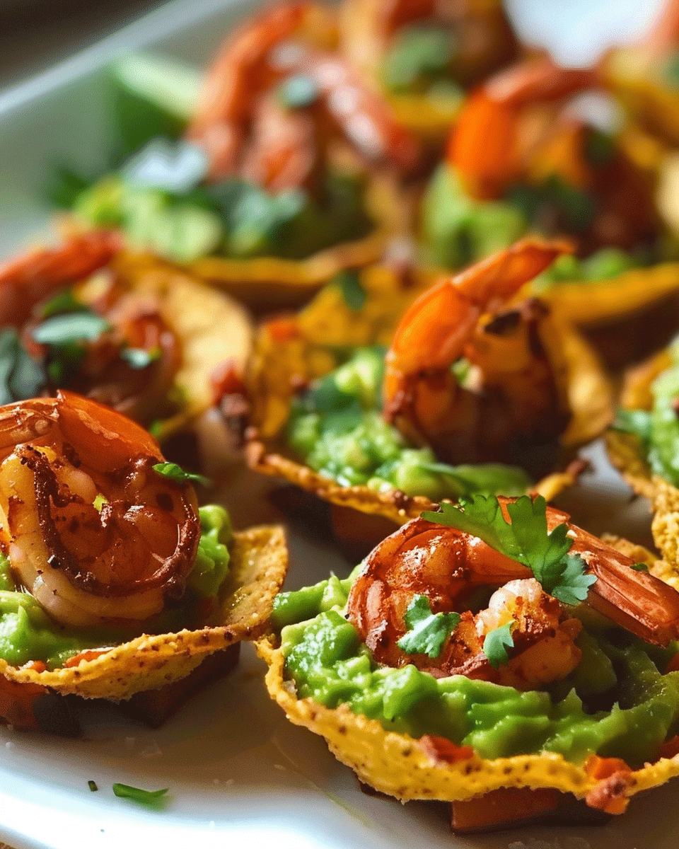 Guacamole Shrimp Bites