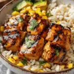 Honey Chipotle Chicken Rice Bowls