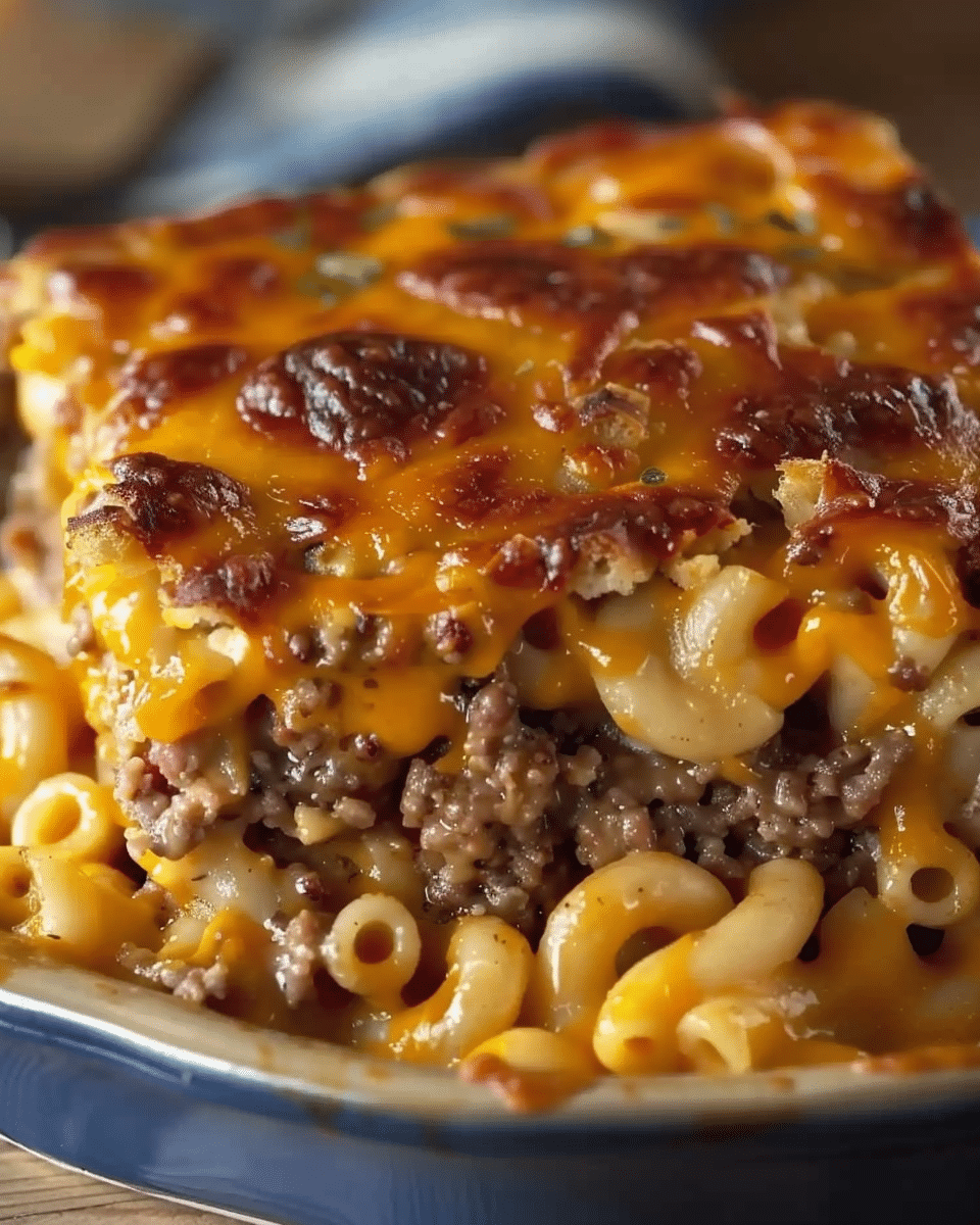 Mac and Cheese Meatloaf Casserole: The Ultimate Comfort Food Mashup