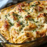 Monterey Chicken Spaghetti Casserole