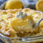 4-Ingredient Lemon Cream Cheese Dump Cake: Bright, Easy, and Irresistible