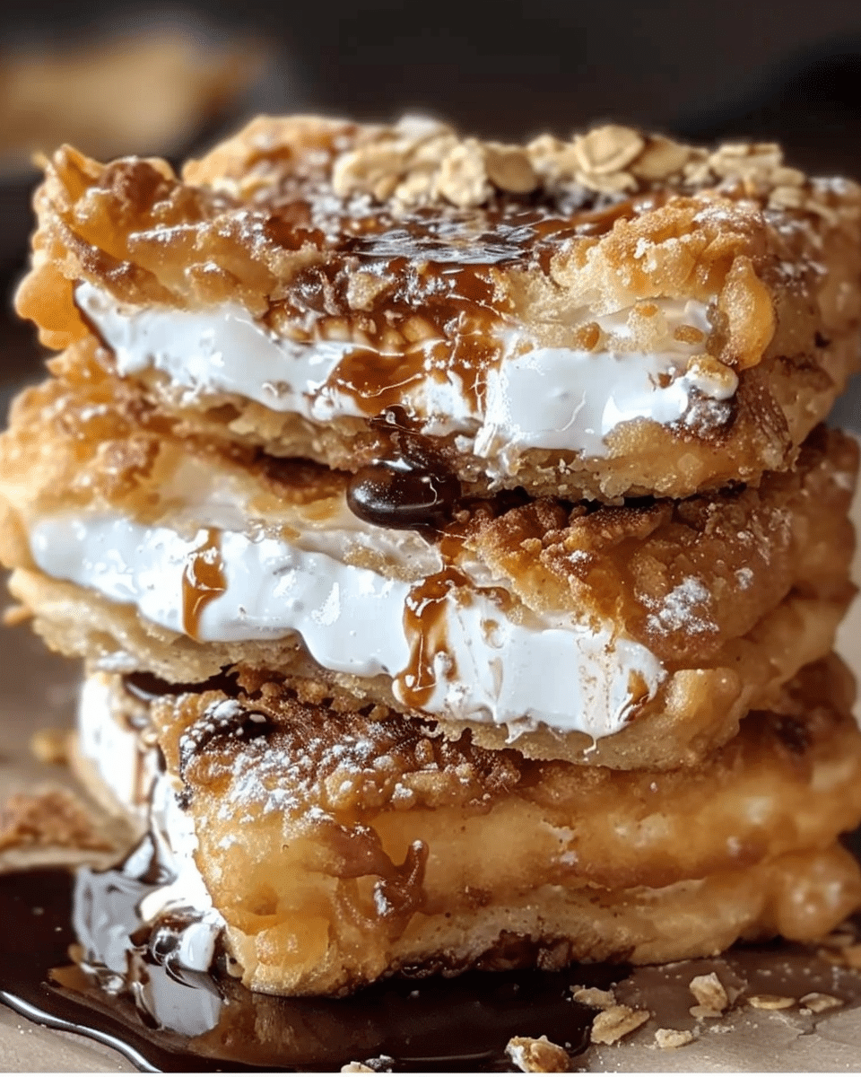 Deep-Fried S’mores