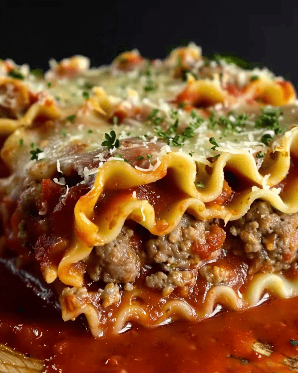 Italian Meatball Lasagna Roll-Ups Recipe