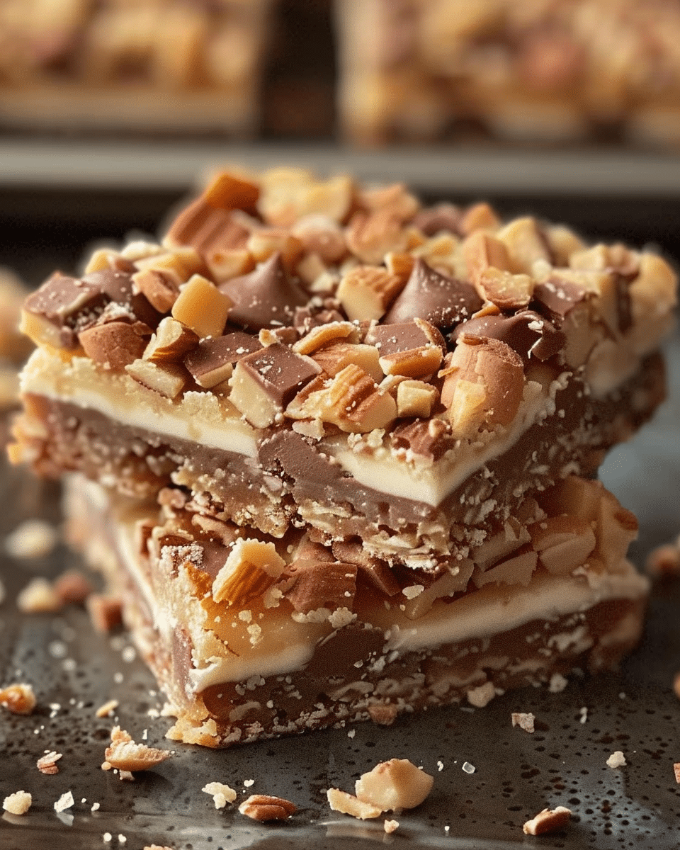 Cake Mix Toffee Bars