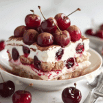 Decadent Cherry Amaretto Tiramisu