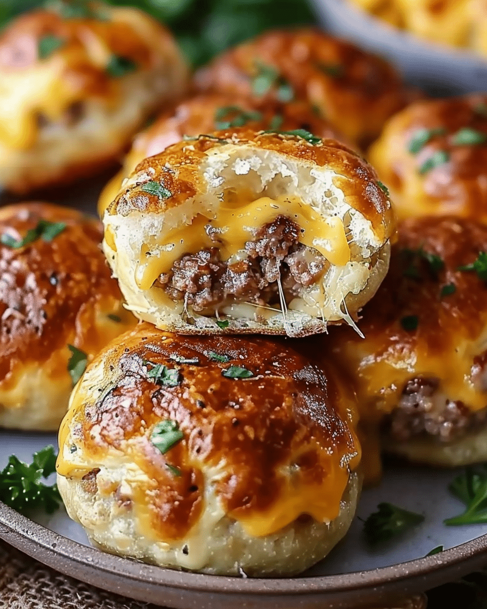 Garlic Parmesan Cheeseburger Recipe: A Bold, Flavor-Packed Twist on a Classic