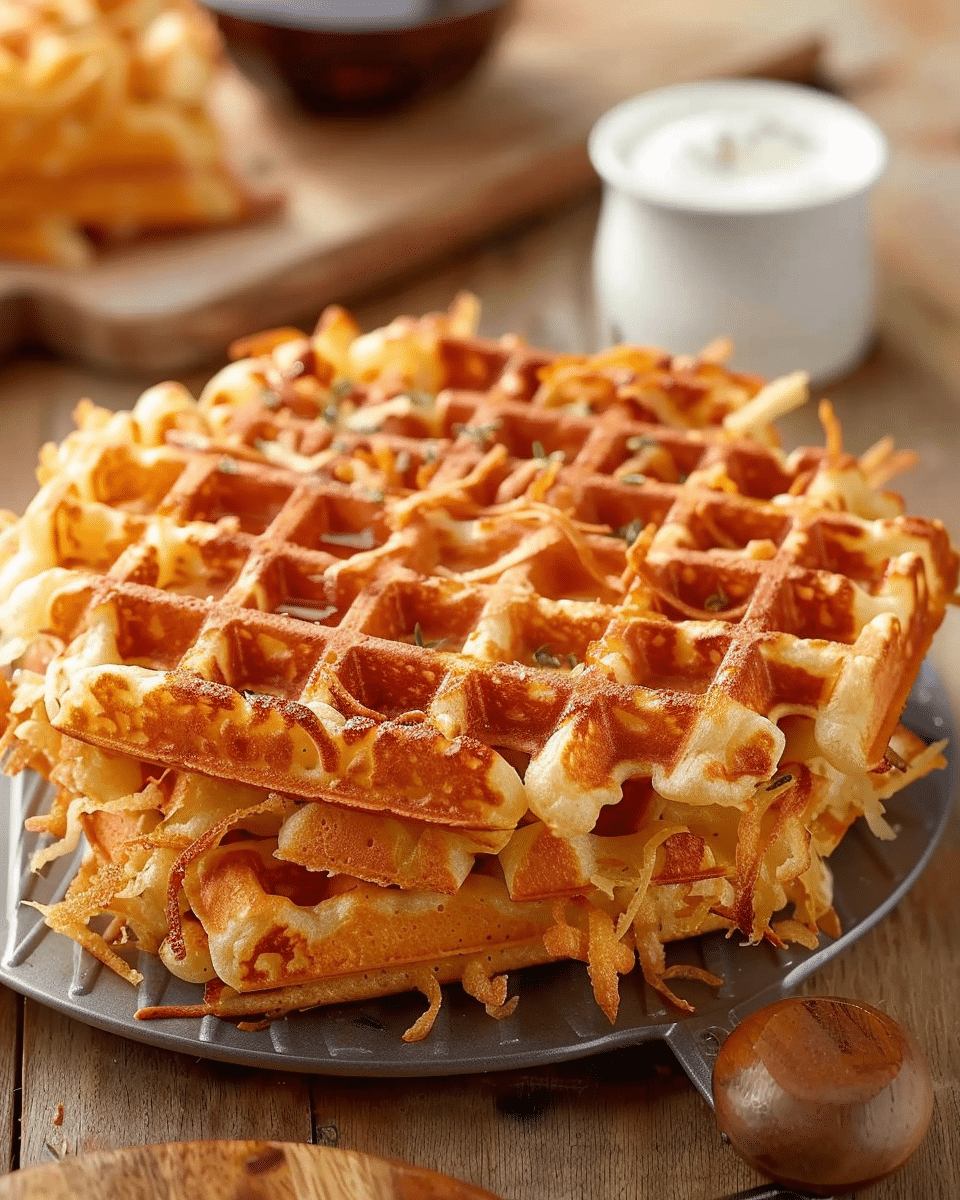 Healthy Hashbrown Chaffle