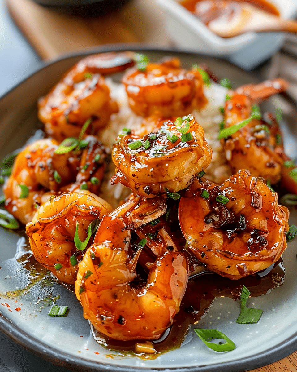 10 Minute Honey Garlic Shrimp