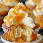 Honey Peach Cream Cheese Cupcakes Recipe – Sweet Delight