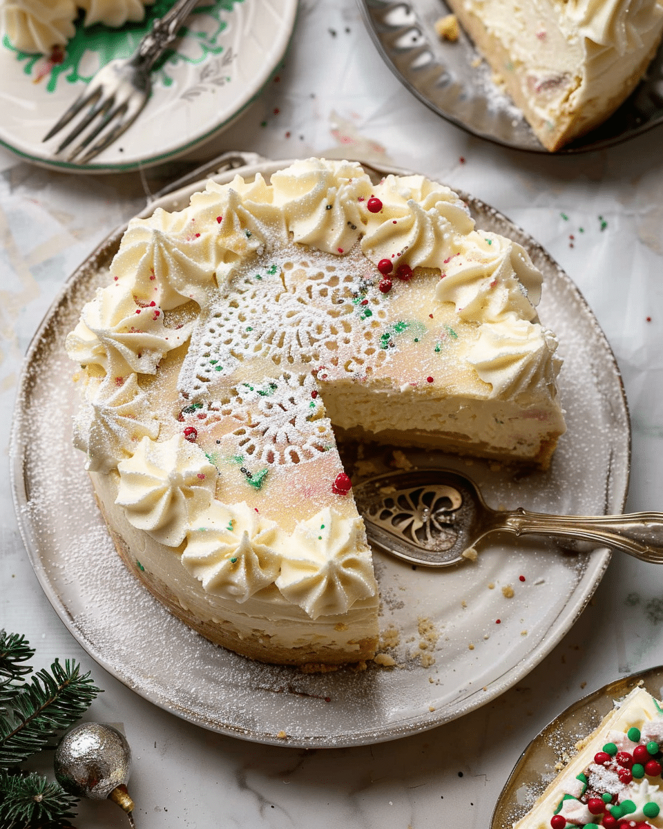 Sugar Cookie Cheesecake