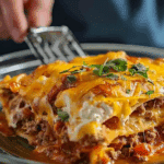 Cheesy Baked Burrito Casserole Recipe