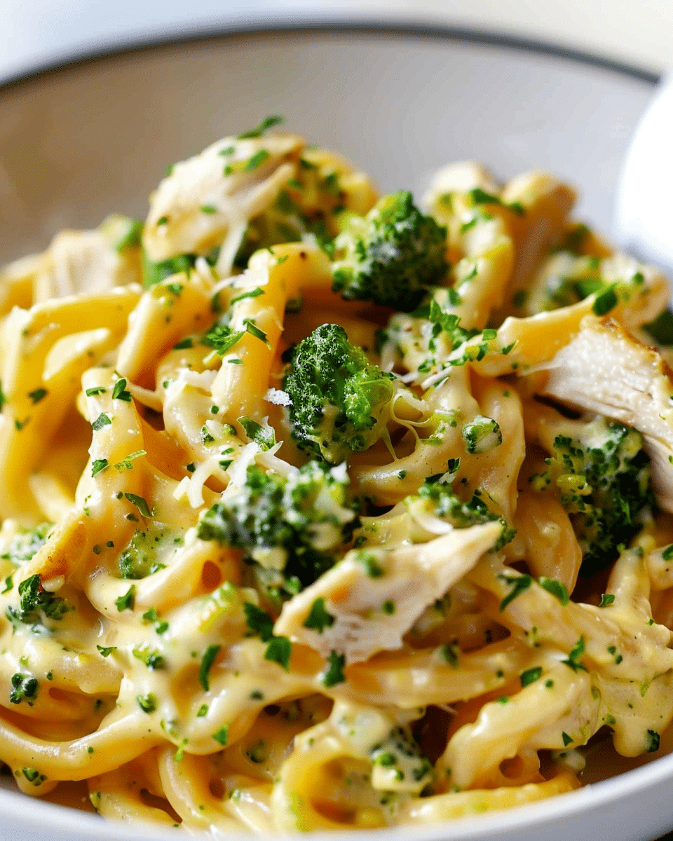 Creamy Chicken and Broccoli Pasta
