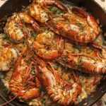 Garlic Butter Lobster Tails in Skillet Bliss