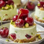 Heavenly Cherry Pistachio Cheesecake Cups: A No-Bake Treat That’s Light, Creamy, and Irresistible