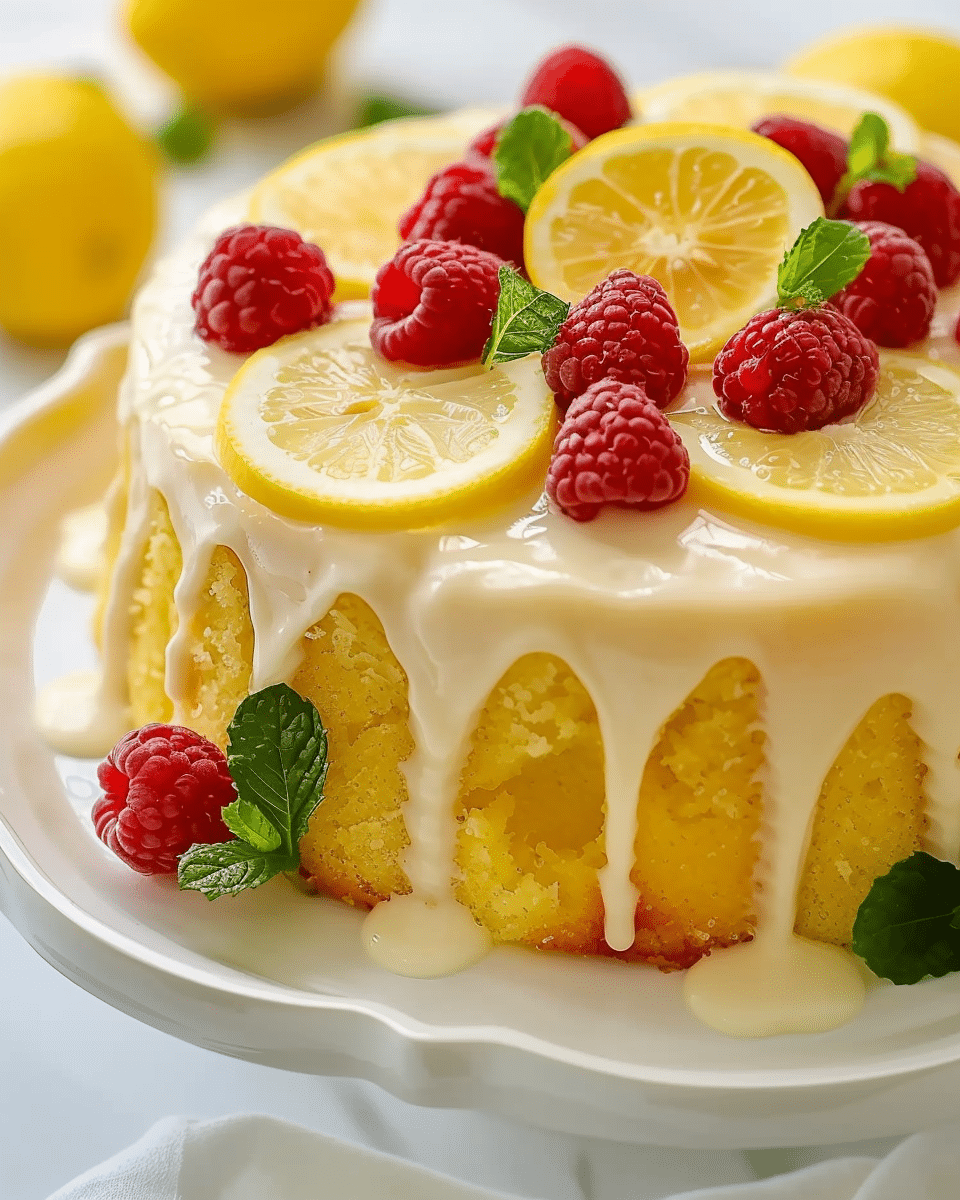 Lemon Buttermilk Pound Cake