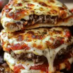 Old School Pizza Burgers